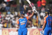 ایک بال پر 13 رنز بناکر بھارت نے زمبابوے کیخلاف میچ میں منفرد ریکارڈ بنا ڈالا